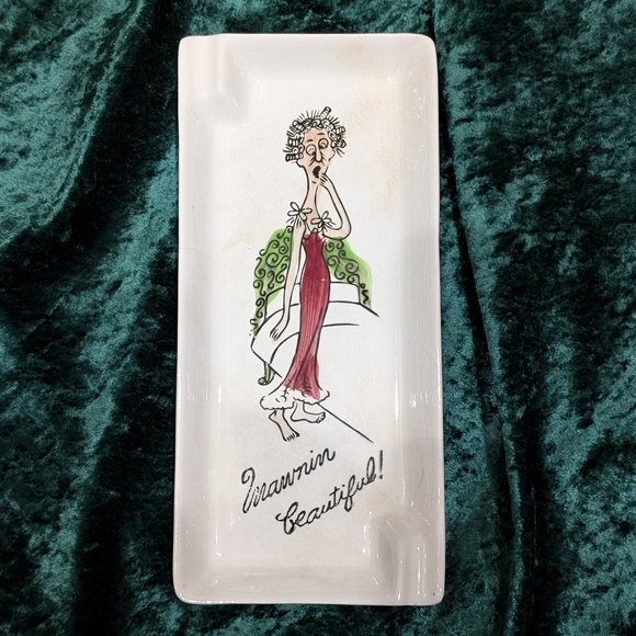 Other - Vintage California Pottery Ashtray “Mawnin Beautiful”.